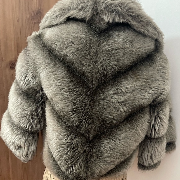 VINTAGE GLENOIT FAUX FUR JACKET FROM around the 1960’s MADE IN ENGLAND - Picture 5 of 16